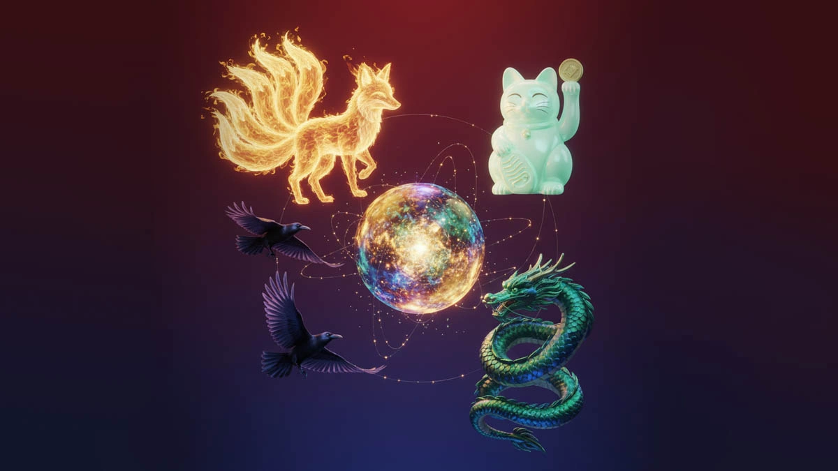 Animal Symbolism In Anime: Kitsune, Maneki-Neko, Crows & Dragons